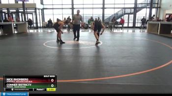 JV Boys-20 lbs Round 4 - Conner Bistricty, Prairie, Cedar Rapids vs Nick Rhomberg, Epworth, Western Dubuque