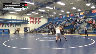 JV-40 lbs Round 5 - Brennan Vanderheiden, Vinton-Shellsburg vs Dylan Schaul, West Delaware, Manchester