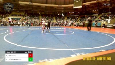 81 lbs Consi Of 8 #2 - Brylee Irsik, Nebraska Wrestling Academy vs Ella Lerma-Cervantes, Threshold