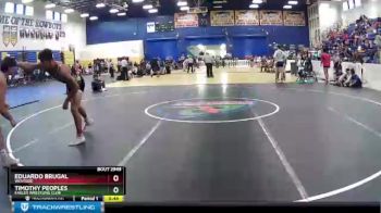 170 lbs Cons. Round 6 - Eduardo Brugal, Westside vs Timothy Peoples, Eagles Wrestling Club