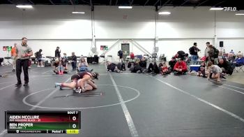 105 lbs Round 2 (8 Team) - Aiden McClure, Mat Assassins Black vs Ben Proper, Rebellion