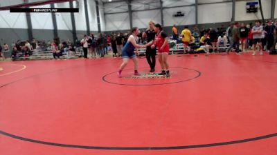 Champ. Round 1 - Natalia Solorio Campos, Hood River Valley High School Wrestling vs Reagan Humphries, Tumwater Wrestling Club