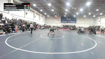 215 lbs Round Of 16 - Owen Holmes, Conard vs Damian Aquino, Bloomfield/Weaver