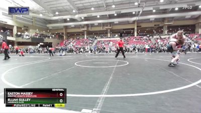 160 lbs Semifinal - Elijah Gulley, Lawrence Elite vs Easton Massey, Greater Heights Wrestling