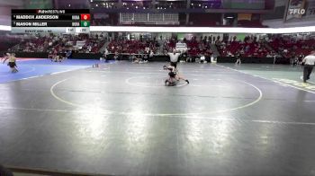 98 lbs 5th Place Match - Maddox Anderson, Kuna vs Mason Miller, Borah