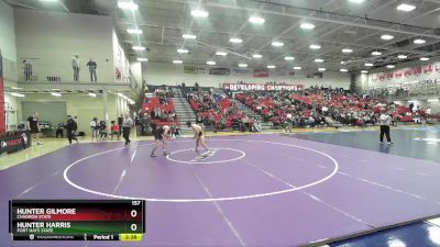 157 lbs Cons. Round 3 - Hunter Gilmore, Chadron State vs Hunter Harris, Fort Hays State