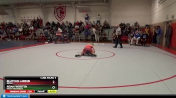 106 lbs Cons. Round 3 - Blayden Larsen, Brush vs Noah Wooten, Fruita Monument