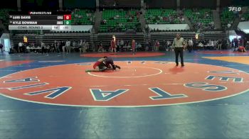 1A-4A 132 Cons. Round 2 - Kyle Bowman, Susan Moore Hs vs Luis Davis, Central Florence High School