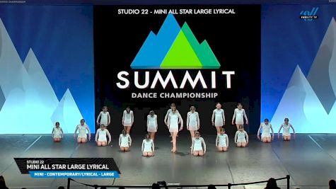 Studio 22 - Mini All Star Large Lyrical [2025 Mini - Contemporary/Lyrical - Large Finals] 2025 The Dance Summit