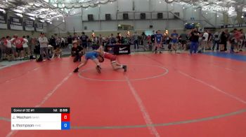 55 kg Consi Of 32 #1 - Joseph Mecham, Sanderson Wrestling Academy vs Sean Thompson, MWC Wrestling Academy