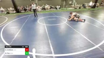 160 lbs Quarterfinal - David Arellano, High Elevation vs Ryan Fox, Midwest Destroyers
