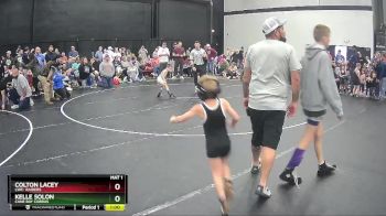 44 lbs Champ. Round 1 - Colton Lacey, LWC: Raiders vs Kelle Solon, Cane Bay Cobras