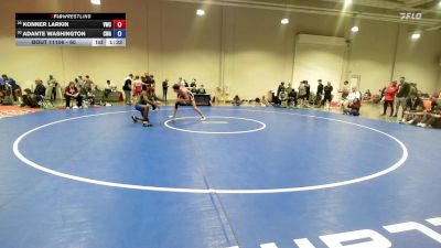 60 lbs Cons. Round 6 - Konner Larkin, Valiant Wrestling Club vs Adante Washington, Callan Wrestling Academy