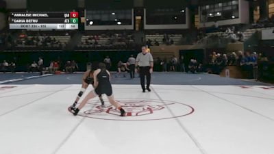 105 lbs Cons. Round 1 - Annalise Michael, Queen Annes County High School vs Dania Betru, Atholton
