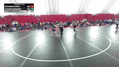 16U Boys - 190 lbs Champ. Round 1 - Noah Stout, Alber Athletics Wrestling Club vs Spencer Nelson, Ithaca Wrestling Club