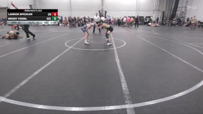 98 lbs Round 2 (6 Team) - Brody Fissel, Outlaws HS vs Landon Spickler, EP Rattlers