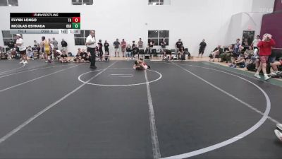 80 lbs Round 2 - Nicolas Estrada, Ohio Gold Black vs Flynn Longo, Taylor Hammers