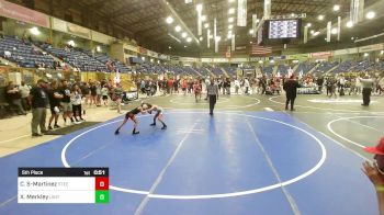 53 lbs 5th Place - Carter Shanley-Martinez, Steel City Reloaded vs Xander Merkley, Uintah Wrestling