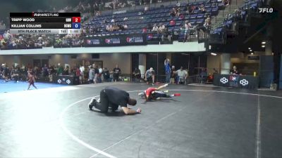70 lbs 5th Place Match - Tripp Wood, Greater Heights Wrestling vs Killian Collins, Bear Cave Wrestling Club
