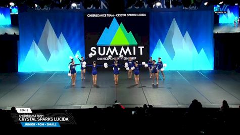 Cheer&Dance Team - Crystal Sparks Lucida [2025 Junior - Pom - Small Semis] 2025 The Dance Summit