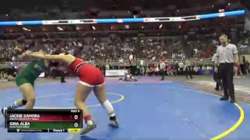 Champ. Round 1 - Gina Alba, Schuyler Girls vs Jackie Zamora, South Sioux City Girls