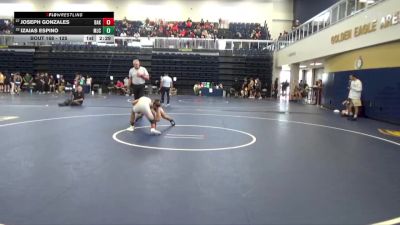 125 lbs Cons. Round 3 - Joseph Gonzales, Bakersfield vs Izaias Espino, Modesto Junior College