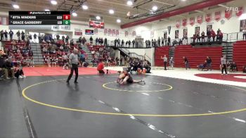 110 lbs Quarterfinal - Etta Winders, Iowa City High vs Grace Gadberry, Lisbon