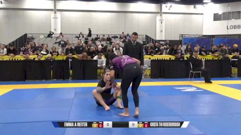 Krista Thi Roseborough vs Emma A Reiter 2024 World IBJJF Jiu-Jitsu No-Gi Championship