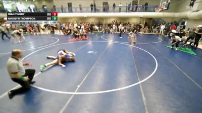 140-146 lbs Round 1 - Riah Tingey, Champions Wrestling Club vs Madilyn Thompson, Champions Wrestling Club