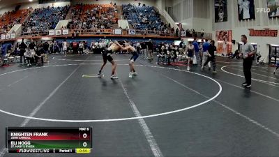 120 lbs Cons. Semi - Eli Hogg, St. Mary`s Ryken vs Knighten Frank, John Carroll