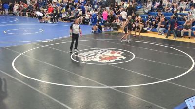 110 lbs Cons. Round 2 - Paul Alagna, Amherst vs Seth Thompson, Starpoint