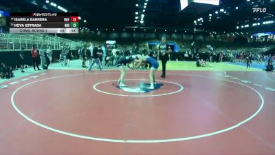 120 lbs Cons. Round 3 - Nova Estrada, North Bay Haven vs Isabela Barrera, Freedom