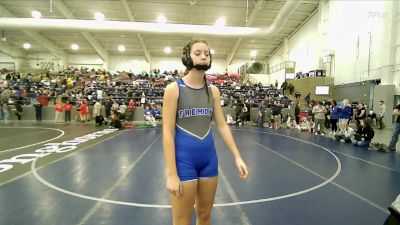 100 lbs Cons. Round 1 - Kennadie Murphy, Clearfield vs Addy Banks, Salem Hills