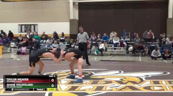 133 lbs Cons. Round 2 - Shane Holefelder, Delaware Valley vs Taylor Weaver, Delaware Valley