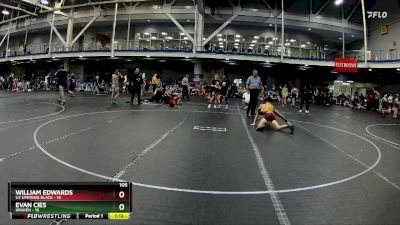 105 lbs Finals (2 Team) - Evan Cies, Kraken vs William Edwards, U2 Uprising Black