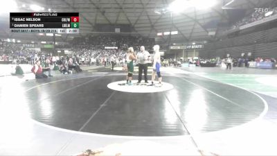 Boys 1B/2B 215 Quarterfinal - Damien Spears, Liberty Bell vs Issac Nelson, Colfax