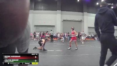 95 lbs Quarterfinal - Redek Hargrave, Rush vs Colton Bishop, Morris Fitness