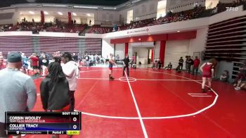 144 lbs Quarterfinal - Corbin Wooley, Team Tulsa Wrestling Club vs Collier Tracy, IceFighter U.