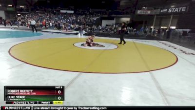 84 lbs Quarterfinal - Robert Reffett, Moses Lake Wrestling Club vs Luke Stage, Toro World Club