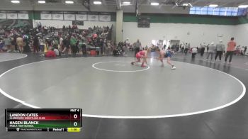 138 lbs Cons. Round 3 - Hagen Blanck, Paola High School vs Landon Cates, Claremore Wrestling Club