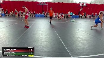 126 lbs Round 4 (6 Team) - Tucker McGee, WCAABE Knights vs Dawson Hull, Geneseo Green