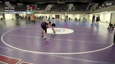 160 lbs Finals (8 Team) - Owen Willis, Sartell vs Attley Haas, LSH (LeSueur/Henderson)