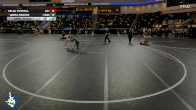 110 lbs Cons. Round 1 - Rylee Worrell, Solon vs Alexa Braton, Lee`s Summit