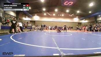 138 lbs Final - Devlon Childrens, Mission Wrestling vs LJ Williams, North Desoto Wrestling Academy