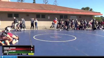 160 lbs Quarterfinal - Angelo Barahona, Buchanan vs Colin Kirkpatrick, Bishop Gorman