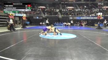 174 lbs Champ. Round 2 - Jackson Gray, Ithaca vs Zeb Gnida, Loras