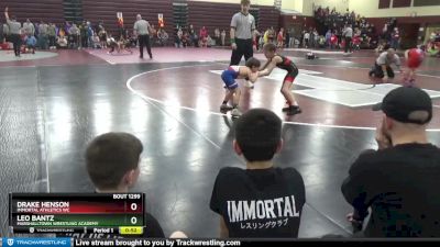 PW-6 lbs Round 3 - Leo Bantz, Marshalltown Wrestling Academy vs Drake Henson, Immortal Athletics WC