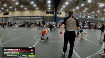 80 lbs Round 1 (4 Team) - Adam Haugenbach, Warhawks Wrestling vs Carson Eslinger, Richmond WC