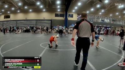 80 lbs Round 1 (4 Team) - Adam Haugenbach, Warhawks Wrestling vs Carson Eslinger, Richmond WC