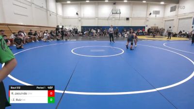 127 lbs Round 1 - Zion Ruiz, Royalty WC vs Rambo Jacuinde, Ceres Pups WC